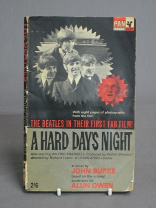 John Burke, 1 volume in paperback "A Hard Days Night" 1964 by Pan
