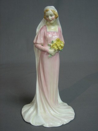 A Royal Doulton figure - The Bride HN1600 9"