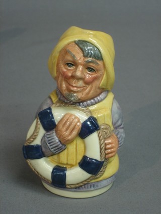 A Royal Doulton Collector's Club character jug - Glen The Life Boat Man 4"