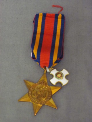 A Burma Star together with an Elizabeth II miniature Distinguished Service Order (f) 
