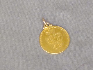 A Continental gilt metal coin