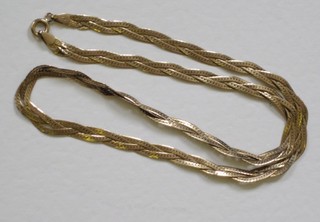 A Continental gold necklace