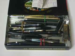 Various fountain pens