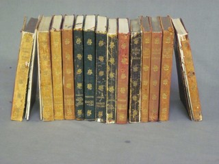 Various leather bound volumes of Dickens