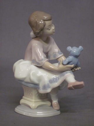 A 1992 Lladro figure - Best of Friends (boxed)