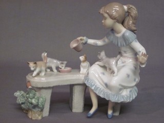 A 1994 Lladro figure - Meal Time