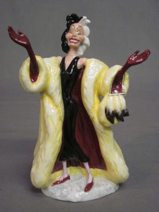 A Royal Doulton Disney 101 Dalmatian figure - Cruella De Vil