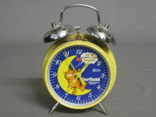 A 1978 United Feature Garfield alarm clock