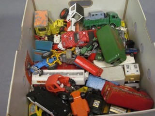 A collection of toys cars (play worn)