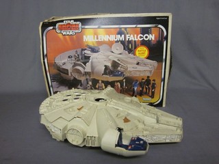 A Kenner Empire Strikes Back Millennium Falcon (missing 1 cannon), boxed (damage to box) 