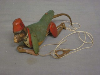 A Lehmann tin plate figure of a monkey