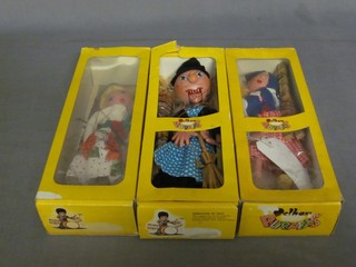 A Pelham Puppet - Dutch Girl, do. Witch and 1 other