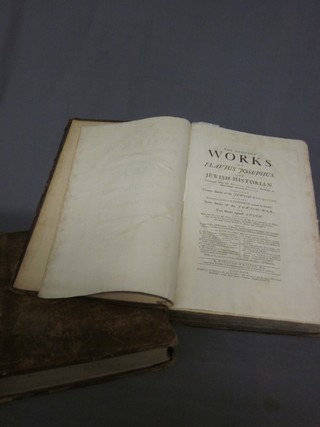 Volumes I and II "The Genuine Works of Flavius Josephus The Jewish Historian"