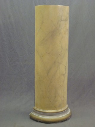 A section of fibre glass column with Doric capital 50"