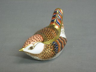 A 1997 Royal Crown Derby Collectors Guild figure of a Bird 3"