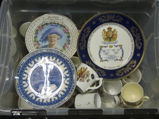 A collection of various Royal Commemorative china etc