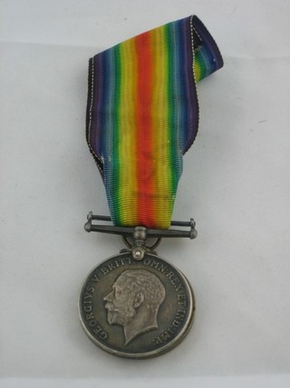 A pair - British War medal and Victory medal to L-38745 Acting Corporal L A Rogers Royal Artillery