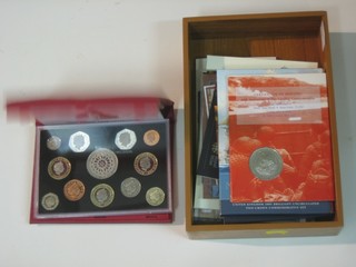 A 2007 set of proof coins and other presentation coins