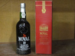2 bottles of Noval 10 year old tawny port