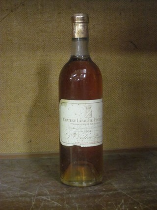 5 bottles of 1964 Chateau Lafaurie-Peyraguey