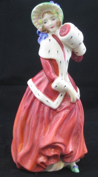A Royal Doulton figure - Christmas Morn HN1992