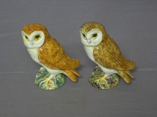 2 Beswick figures of owls, base marked 2026 (1 chipped to tail) 5"