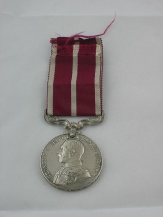 A George V issue Meritorious service medal to 16982 Staff Sgt./Acting Sgt. Major J Medland Royal Army Medical Corps