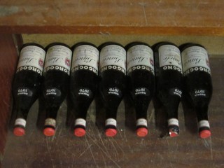 A bottle of 1979 Borgogno Barolo and 6 other bottles of 1979 Barolo