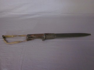 A German WWI bayonet the blade marked Simson & Co Suhl  ILLUSTRATED