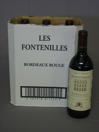 6 bottles of Les Fontenilles Bordeaux