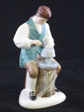 A Royal Doulton figure - The Silversmith of Williamsburg  HN2208