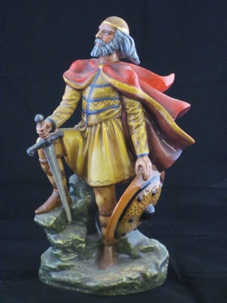 A Royal Doulton figure - Alfred The Great HN3221  ILLUSTRATED