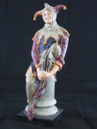 A Royal Doulton figure - The Jester HN2216 ILLUSTRATED