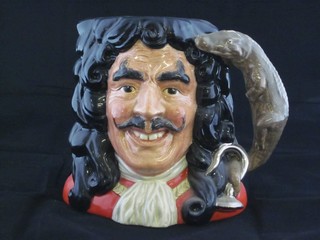 A Royal Doulton character jug - Captain Hook D6947 6"