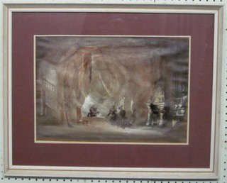 Henry Bardon, a watercolour drawing for "The Stage Production of Cinderella at Covent Garden" 11" x 16"