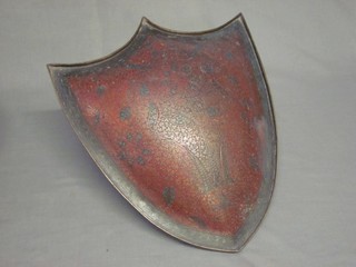 A decorative Indian metal shield 14"