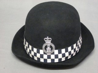 An Elizabeth II Devon & Cornwall Constabulary WPC's hat by Christys