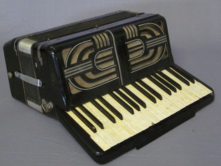 A Honer Tango One accordion with 48 buttons
