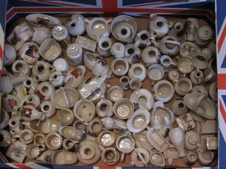 A collection of approx. 80 items of crested china