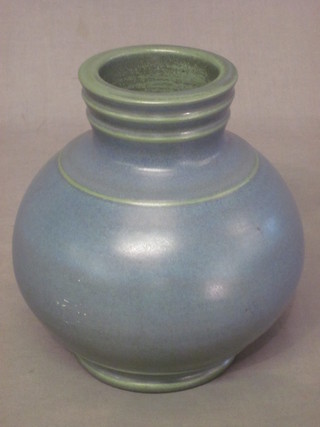 A Dearsdon Art Pottery vase, the base incised SK160 8 1/2"