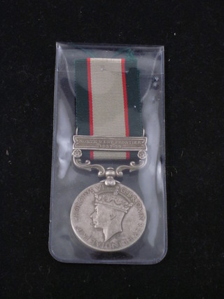 An India General Service medal 1937-39 1 bar North West  Frontier, Calcutta Issue, to 81829 Rifleman Hastbir Thapa, Regt.  1-1 Gurkhas