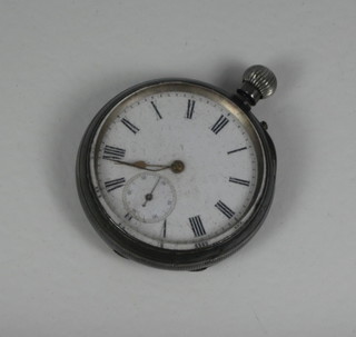 An open faced pocket watch by John Perry of Angel Row  Nottingham