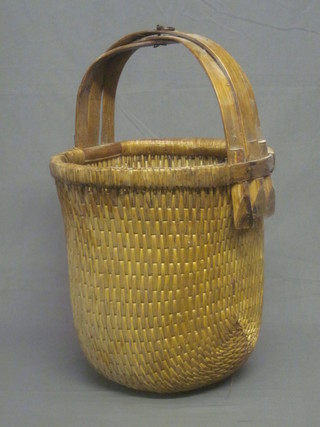 An Eastern woven bucket