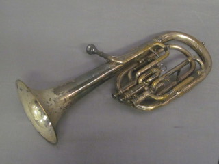 A "silver" Tuba by F Besson of London