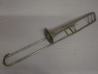 A "silver" trombone by the Salvation Army
