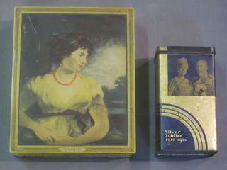 A collection of old tins