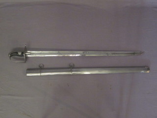 A reproduction 95th Rifles heavy cavalry sword, used in the filming of the television series Sharpe   ILLUSTRATED