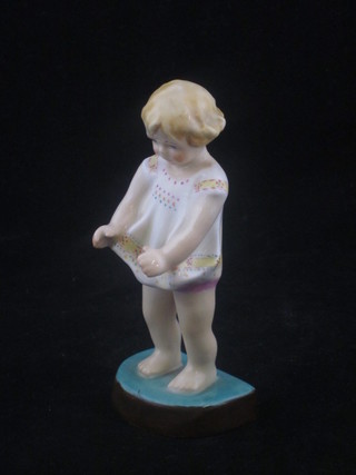 A Royal Worcester F G Doughty figure "Joan", no. 2915, 5"
