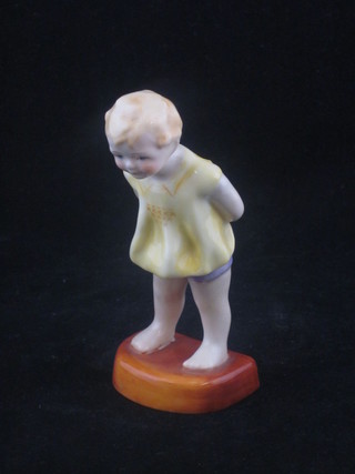 A Royal Worcester F G Doughty figure - Tommy 2913, 5"