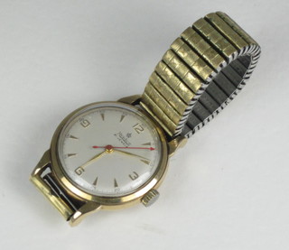 A gentleman's wristwatch by Roidor contained in a gold case